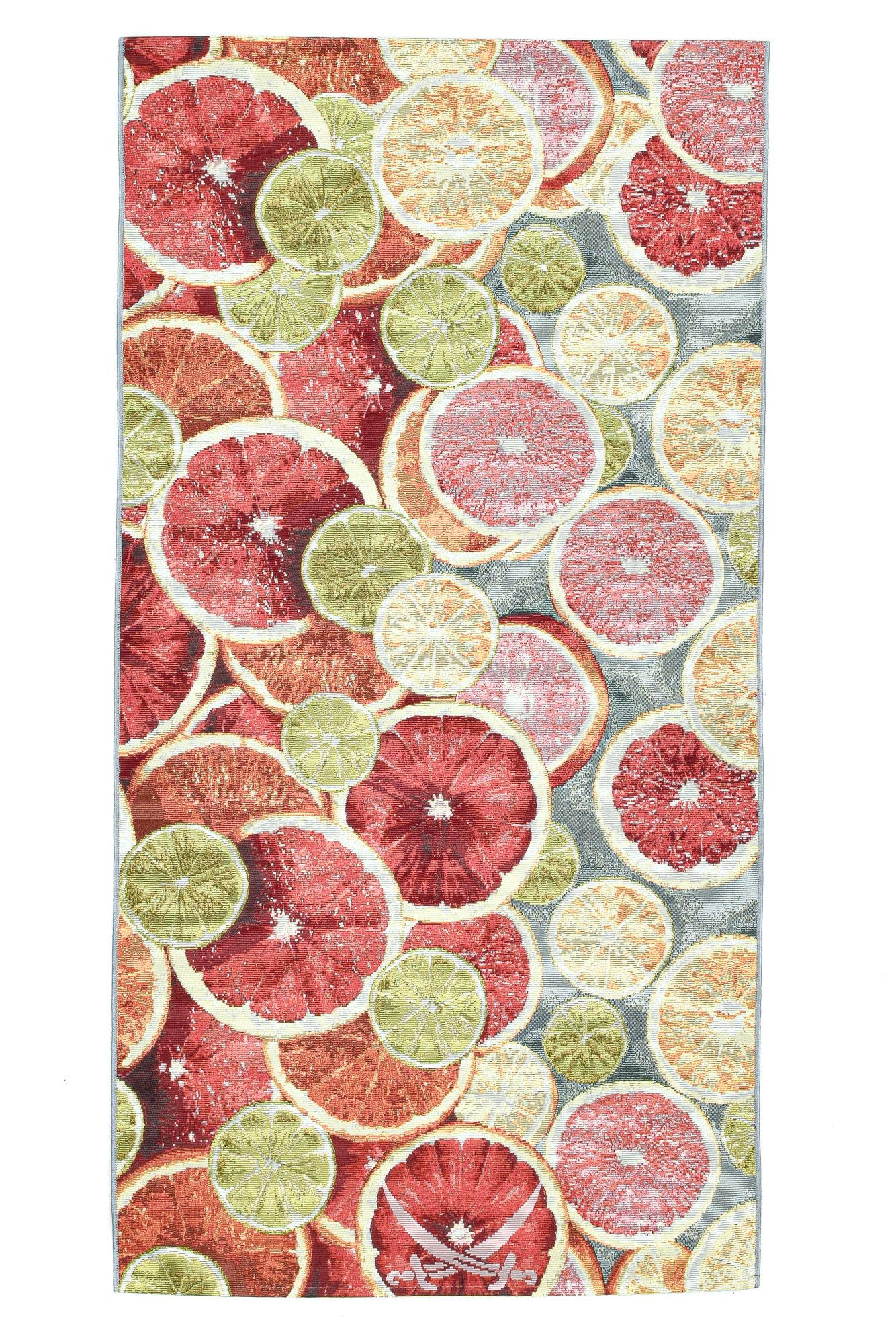 OUTDOORTEPPICH Rantum Beach 100x200 cm - Orange, Textil (100/200cm) - Sansibar SYLT