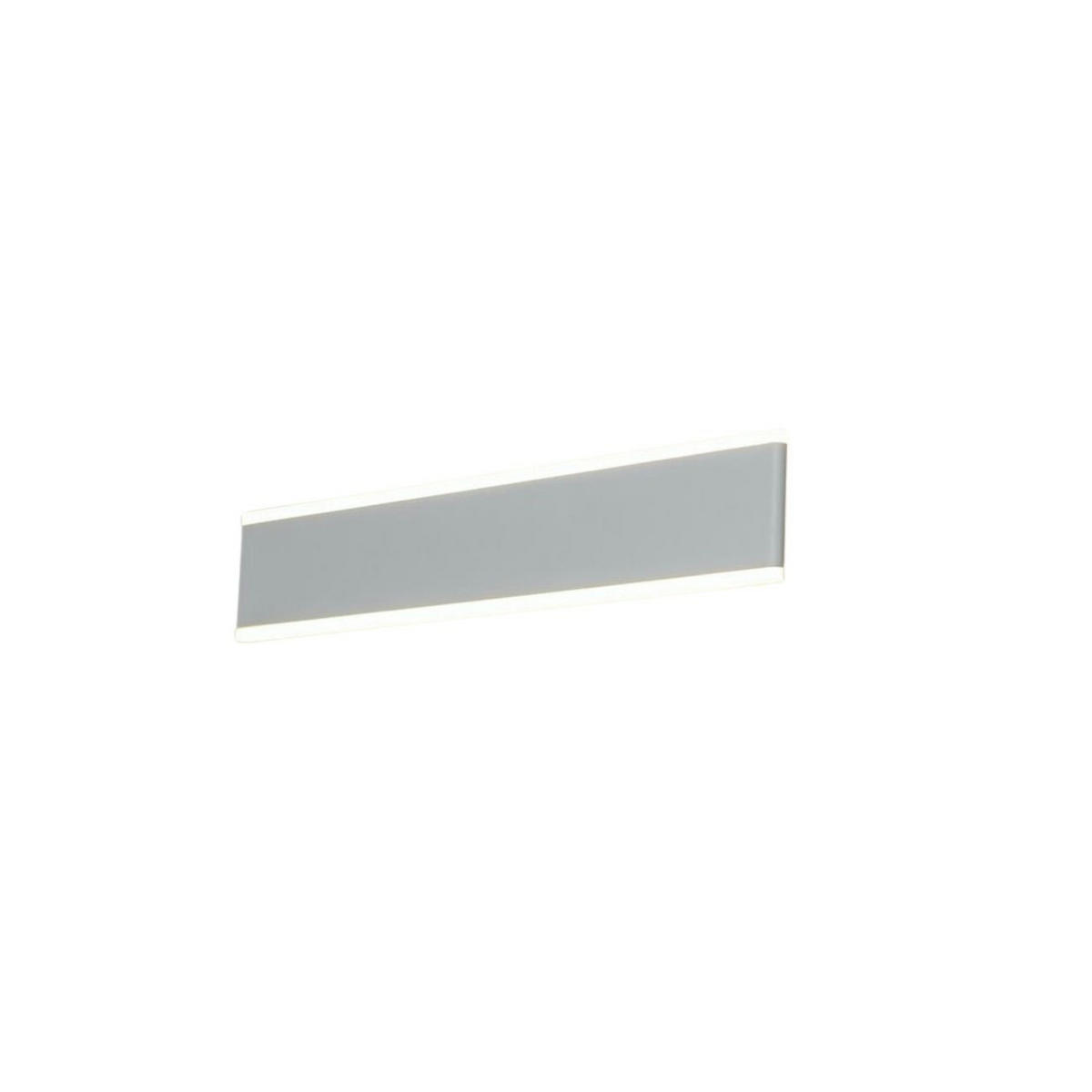 WANDLEUCHTE Bastia, Weiß, 50cm - Weiß, Metall (50/7.5/50cm) - KOSILUM