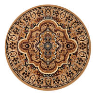 TEPPICH ATLAS rund beige medaillon 160/160 cm - Beige, Textil (160/160cm) - Tapiso