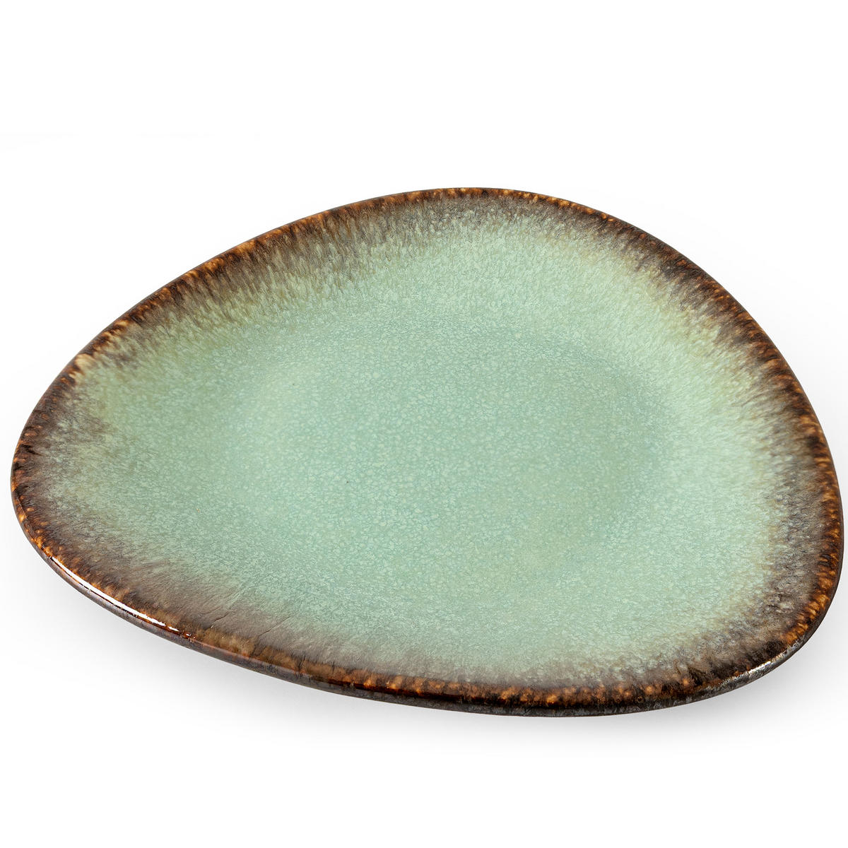 GESCHIRRSET PRIMA, 6-Personen, 42-tlg, Salbeigrün - Salbeigrün, Keramik (25.7/2.4/24cm) - KONSIMO®