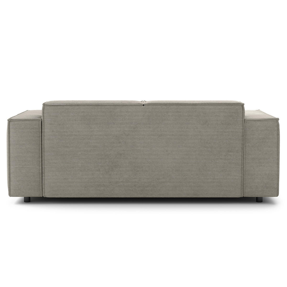 2-SITZER SOFA - Graubraun, Textil (189/70/96cm) - home24