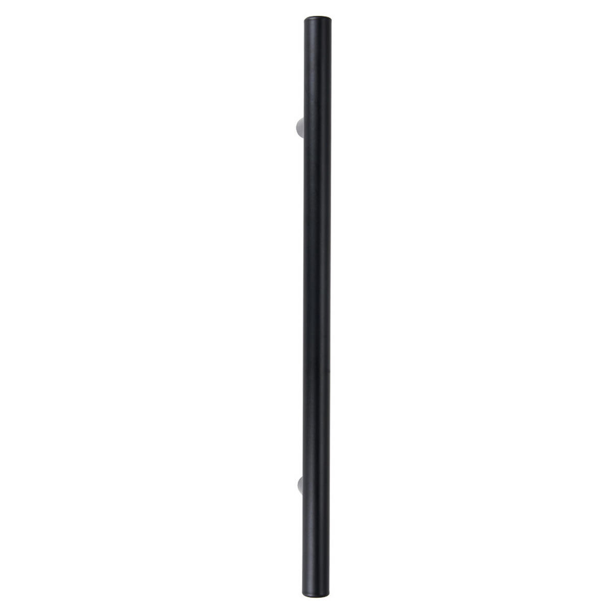 MÖBELGRIFFE 10er-Set aus rostfreiem Edelstahl black Vielseitig einsetzbar Einfache Montage Angenehme Haptik Pflegeleicht 250 mm - Schwarz, Metall (25/1/16cm) - Livingandhome