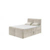 BOXBETT 120x200 inkl. Topper und Bettkasten - Beige, Holz/Textil (120/200cm) - ed exciting design