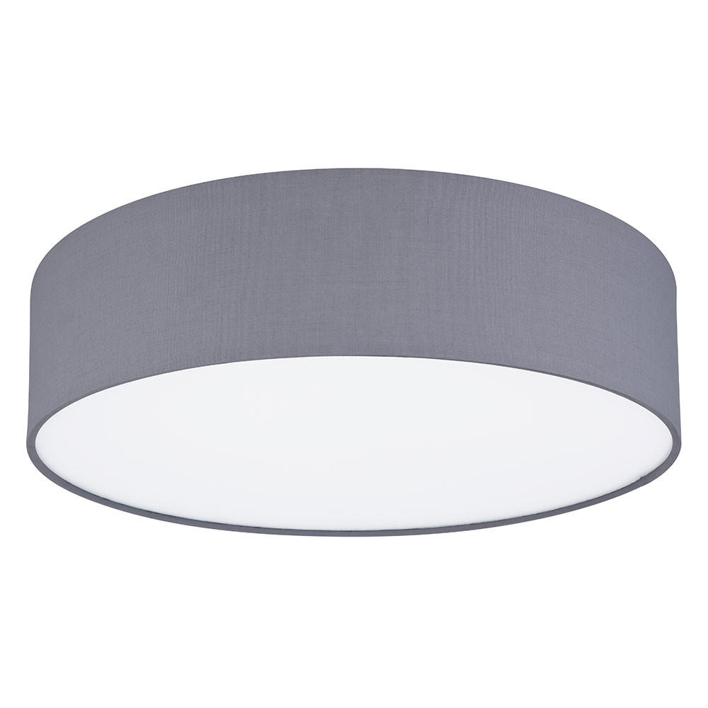 DECKENLEUCHTE Metall Anthrazit Weiß - Anthrazit, Metall (40/40/10cm)