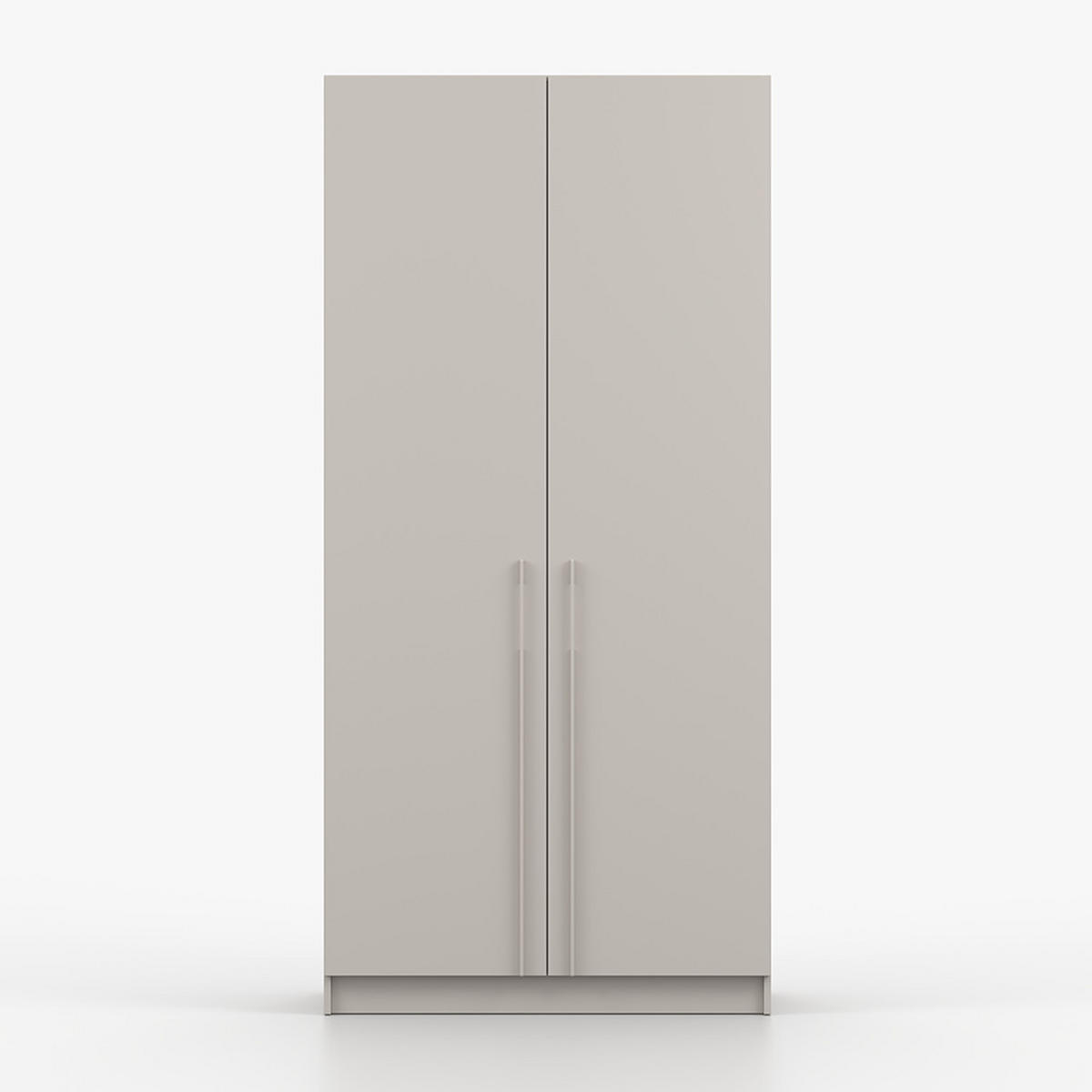 SCHRANK mit Schwenktüren ROSA 2D 100/210/55, 2-türig, Kaschmir - Kaschmir, Holzwerkstoff (100/210/55cm) - imoebel24