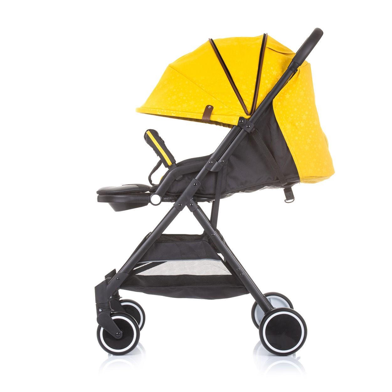 Thumbnail - Chipolino Buggy, Gelb, Metall, 51x103x75 cm, unisex, Federung, Baby on Tour, Kinderwagen, Buggys