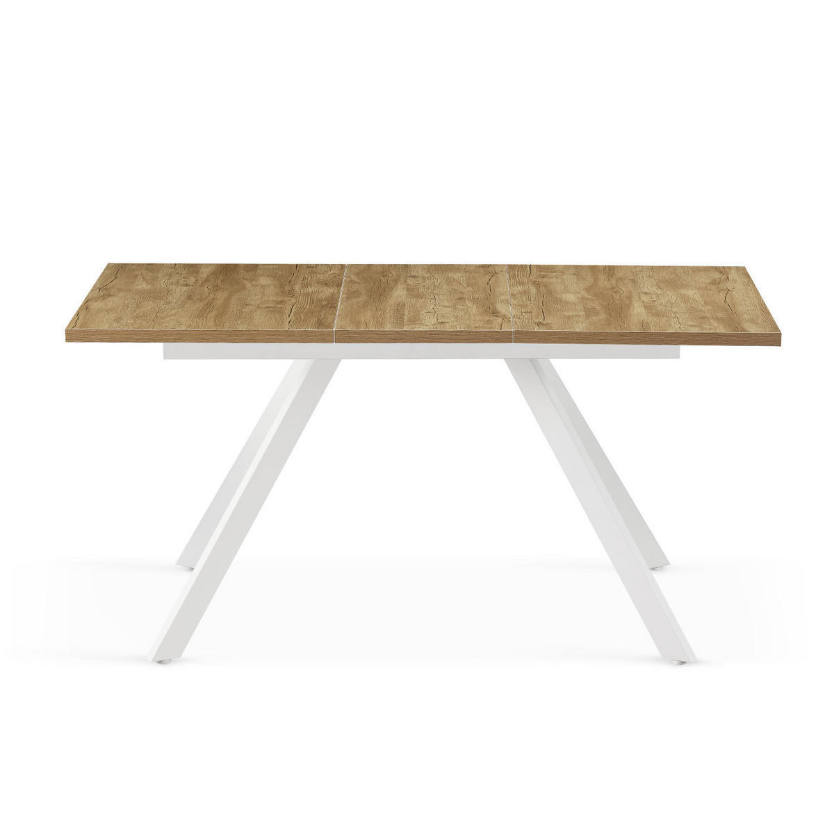 ESSTISCH SVEN 120-160/80/76 cm Wildeiche - Wildeiche, Holz (80/120/76cm) - B&D Home