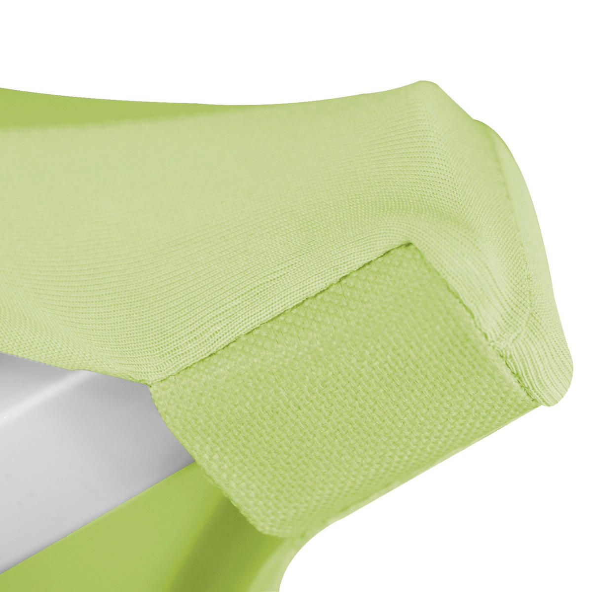 STEHTISCHHUSSE Stella Ø 80 cm Hellgrün - Hellgrün, Textil (80/120cm)