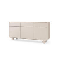 SIDEBOARD ALBION Beige 160x39x75 cm - Beige, Holzwerkstoff (160/75/39cm) - FURNLUX