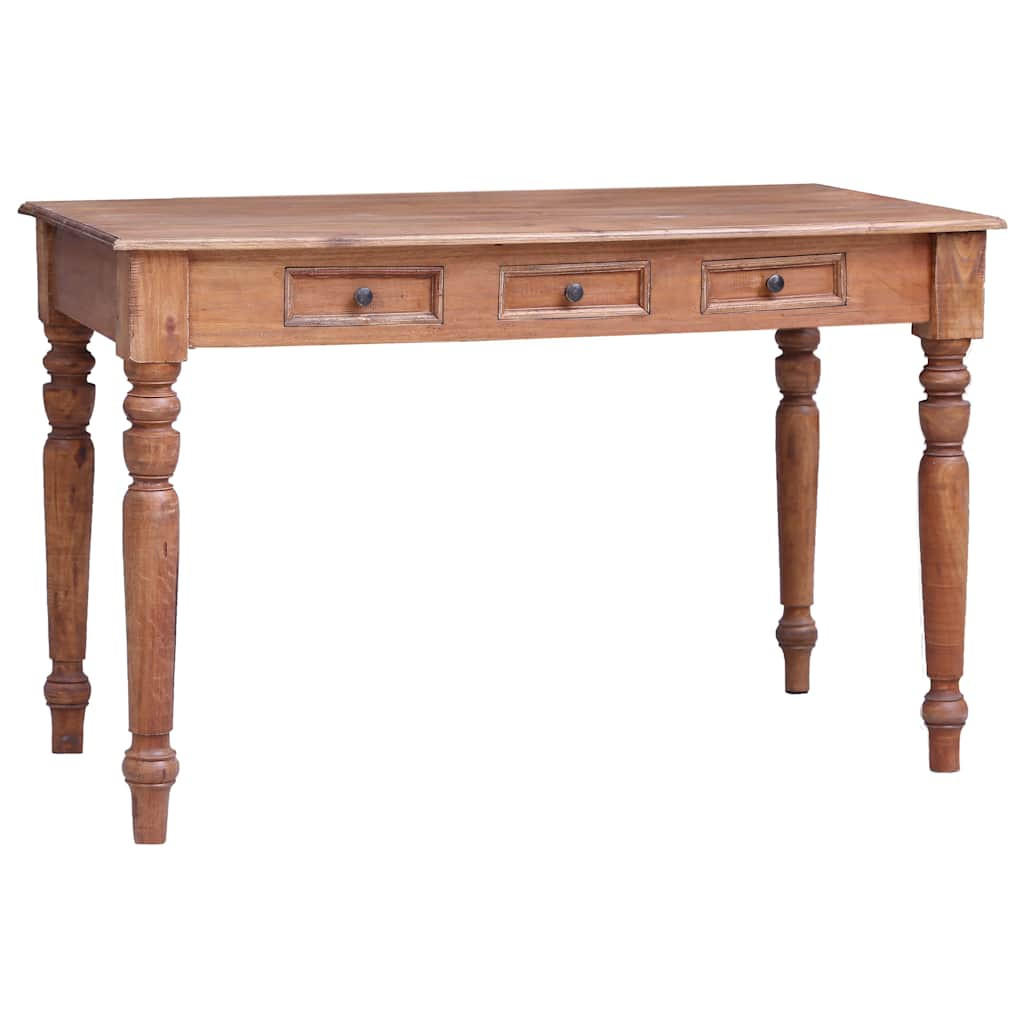 vidaXL Schreibtisch Braun 117x75x57 cm