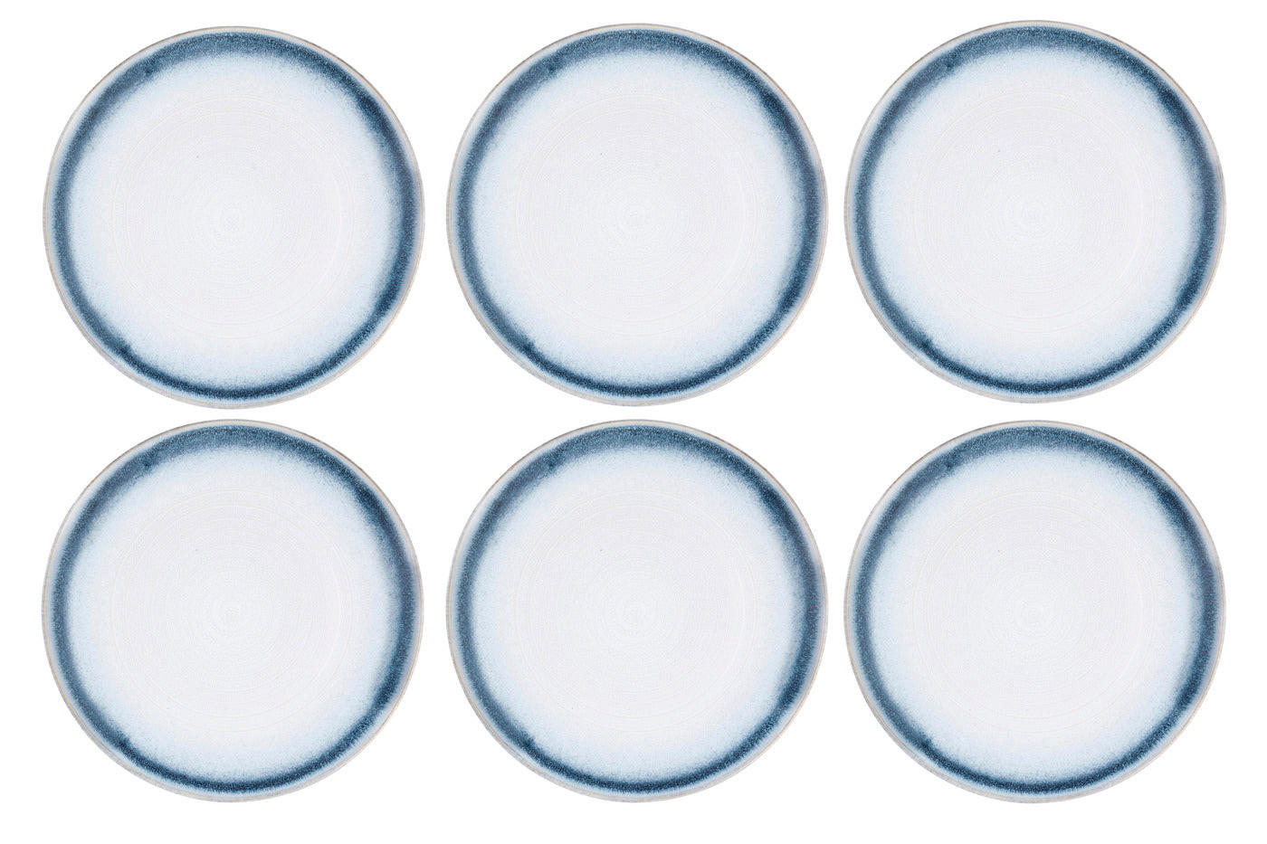 TELLER Cosmos Ø27,5cm - 6er-Set - Azur - Blau, Keramik (27.5cm) - Björn