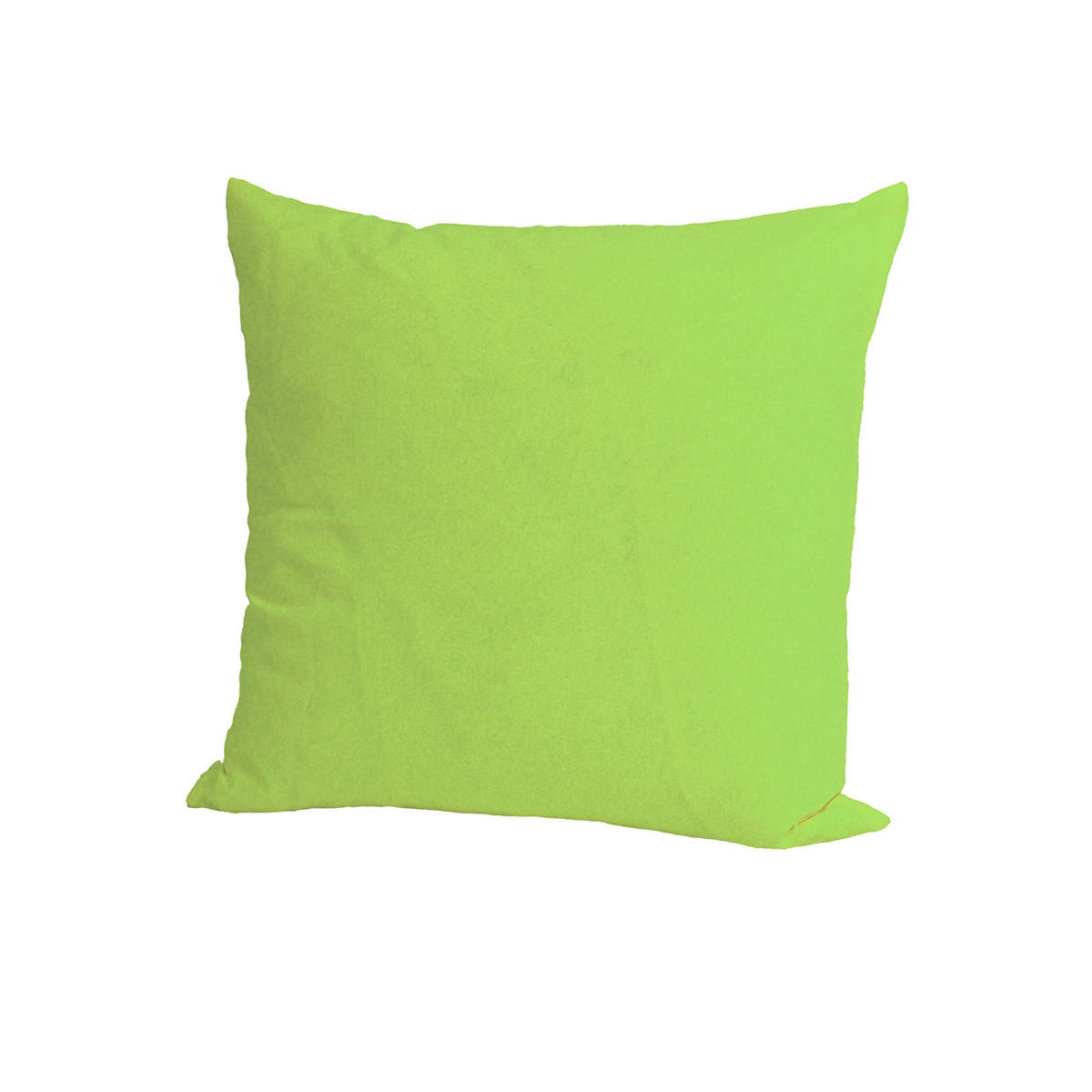 KISSENBEZUG Basic 100% Baumwolle apfelgrün 40/40 cm - Grün, Textil (40/40cm) - beties Heimtextil