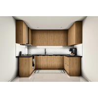 U-KÜCHE Sorento Sonoma Eiche – 298 × 214 × 199 cm – KÜ-SOR-006 - Sonoma Eiche, Holzwerkstoff (298/247/214cm) - ROYAL24_MARKT