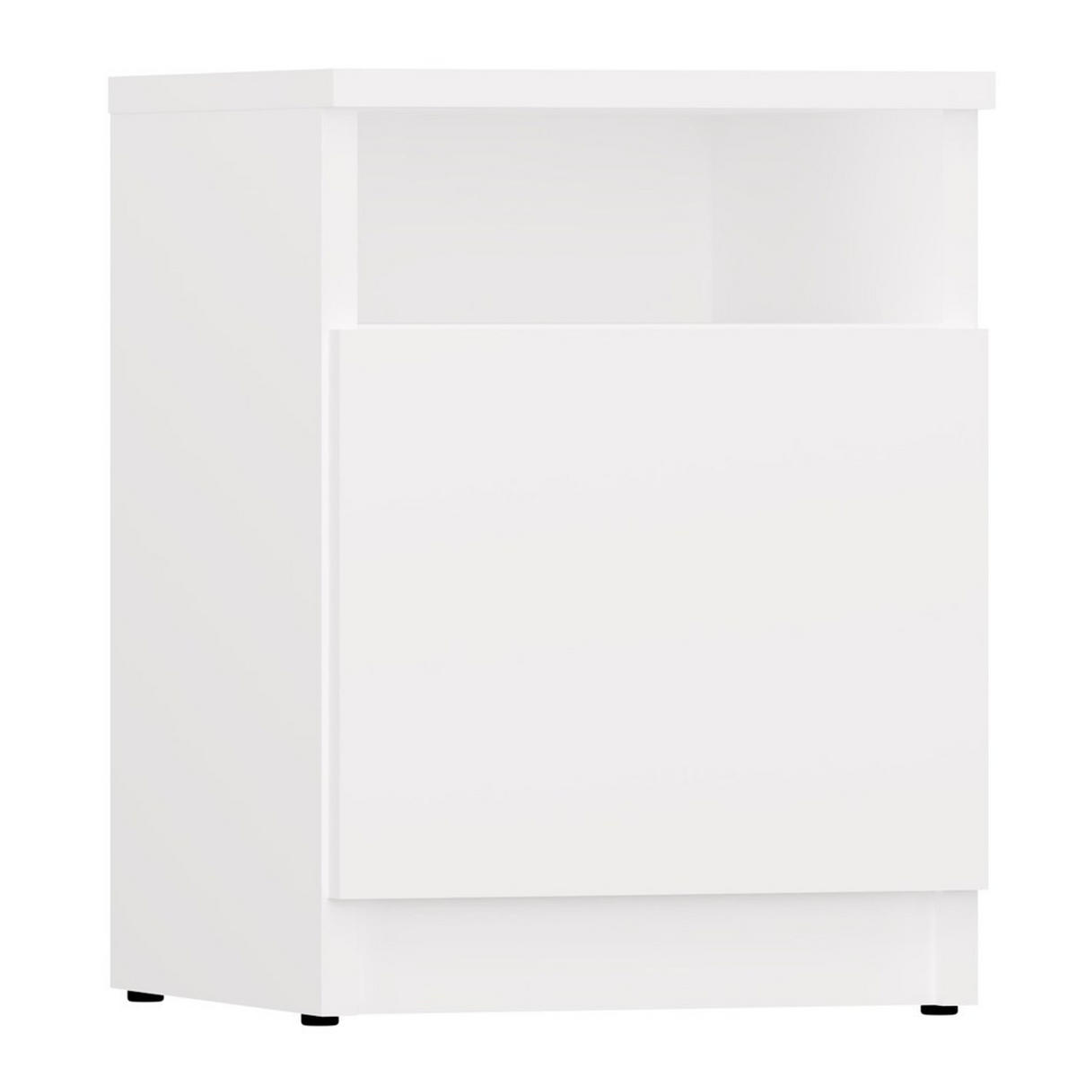 NACHTTISCH Weiß 30/40/30 - Weiß, Holzwerkstoff (30/40/30cm) - RAUMHIRSCH FURNITURE