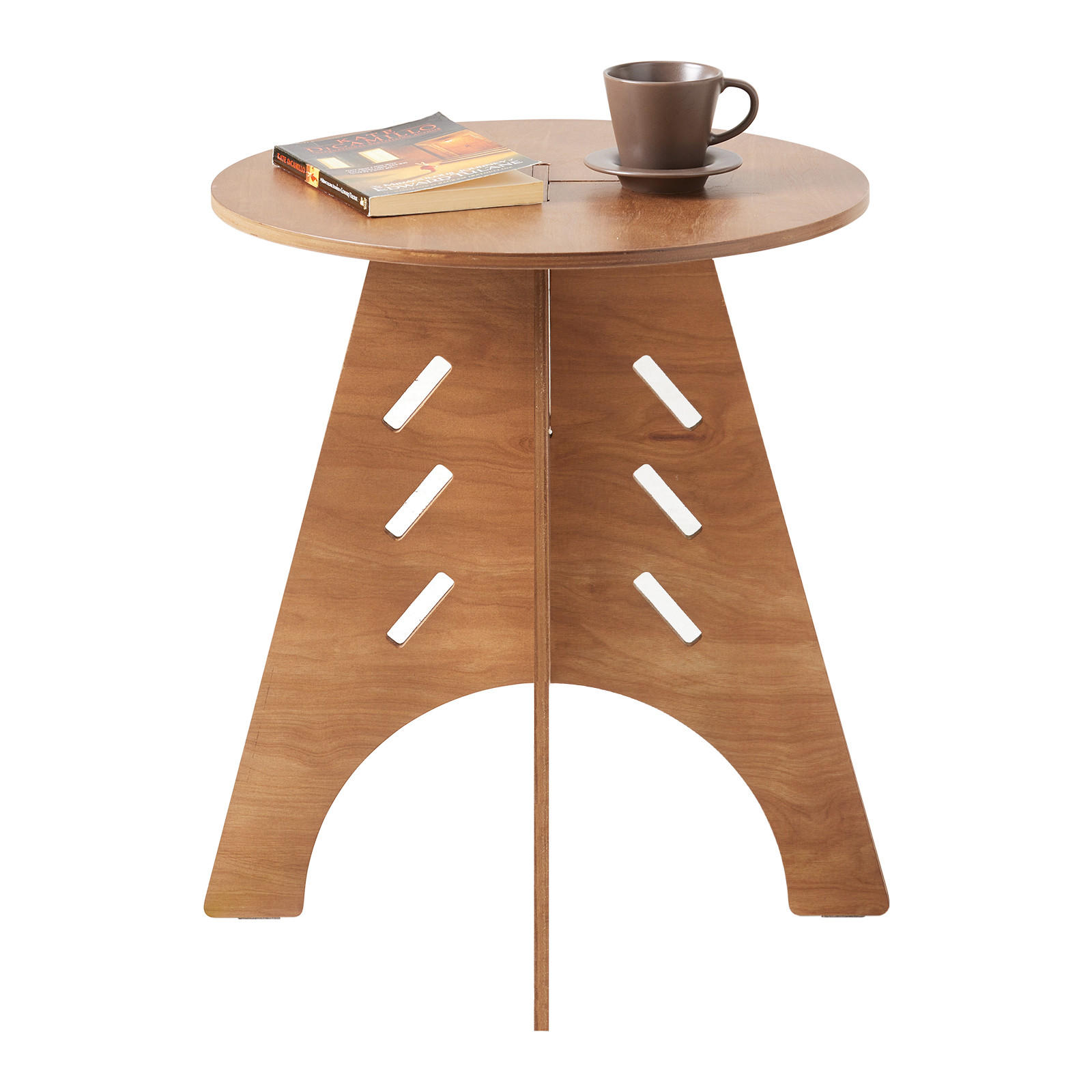 BEISTELLTISCH mit Zapfenverbindungen Braun - Braun, Holz (47/47/55cm) - SoBuy