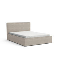 POLSTERBETT SVEN 160/200 in Cord Beige - Beige, Holz/Holzwerkstoff (160/200cm) - Deine Möbel 24