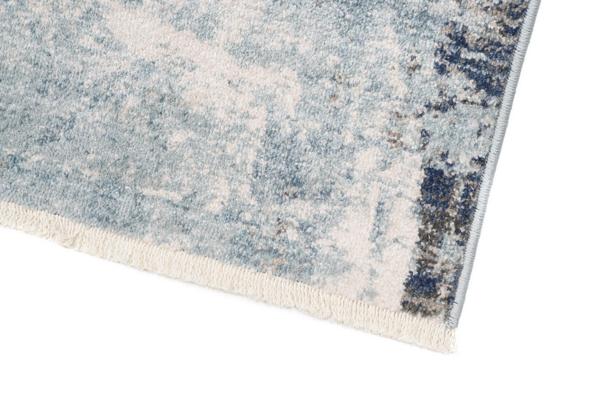 TEPPICH RIVIOLI Hellblau 120/170 cm - Hellblau, Textil (120/170cm) - Tapiso