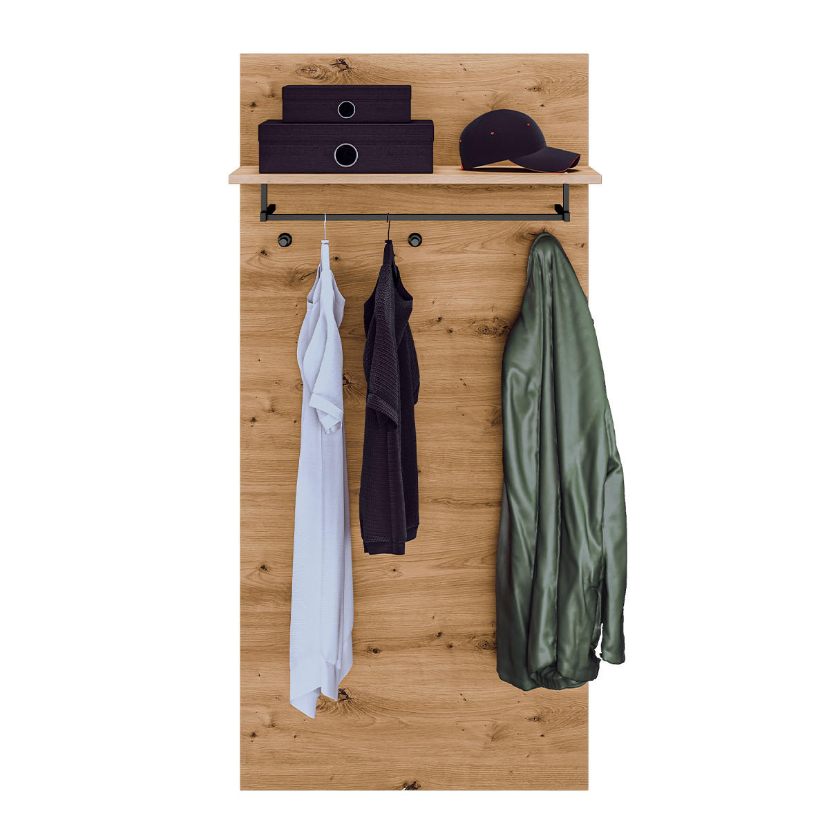 EINGANGSMÖBEL Liora Holz - Braun, Holzwerkstoff (69/145/27cm) - Petits-meubles