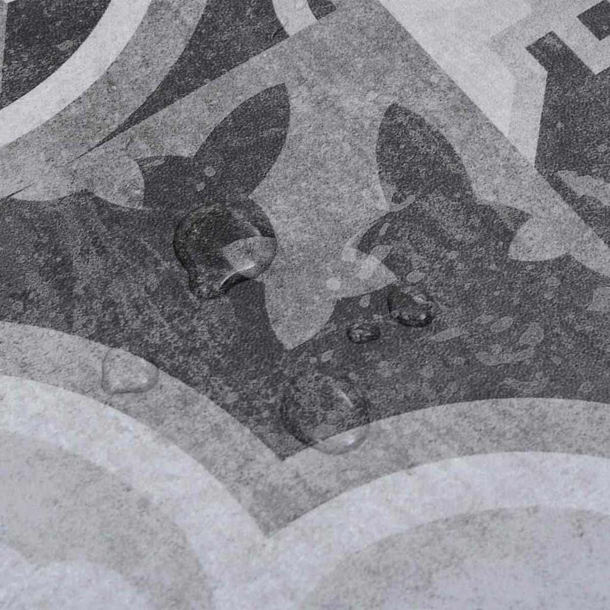 VINYLBODEN PVC-Dielen selbstklebend | 2mm Stärke | Laminat Viny | Graues Muster , 5,02m² - Grau, Holzwerkstoff (91.5/15.2/0.2cm) - DELUKE