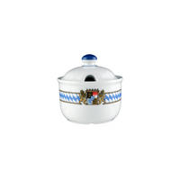 ZUCKERDOSE Compact Bayern bunt 0,25 l - Multicolor, Keramik (9.8/9.6cm) - Seltmann Weiden
