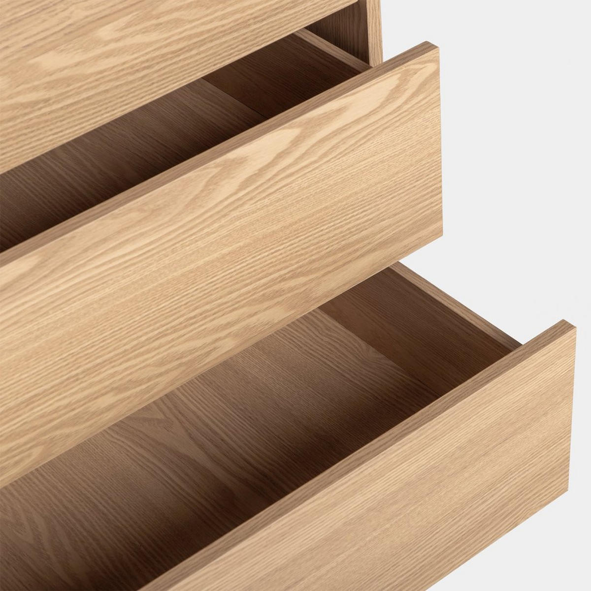 SCHUBLADENKOMMODE DOPPELTE Remi Natürlich 120 cm x 76 cm - Naturfarben, Holzwerkstoff (120/76/40cm)