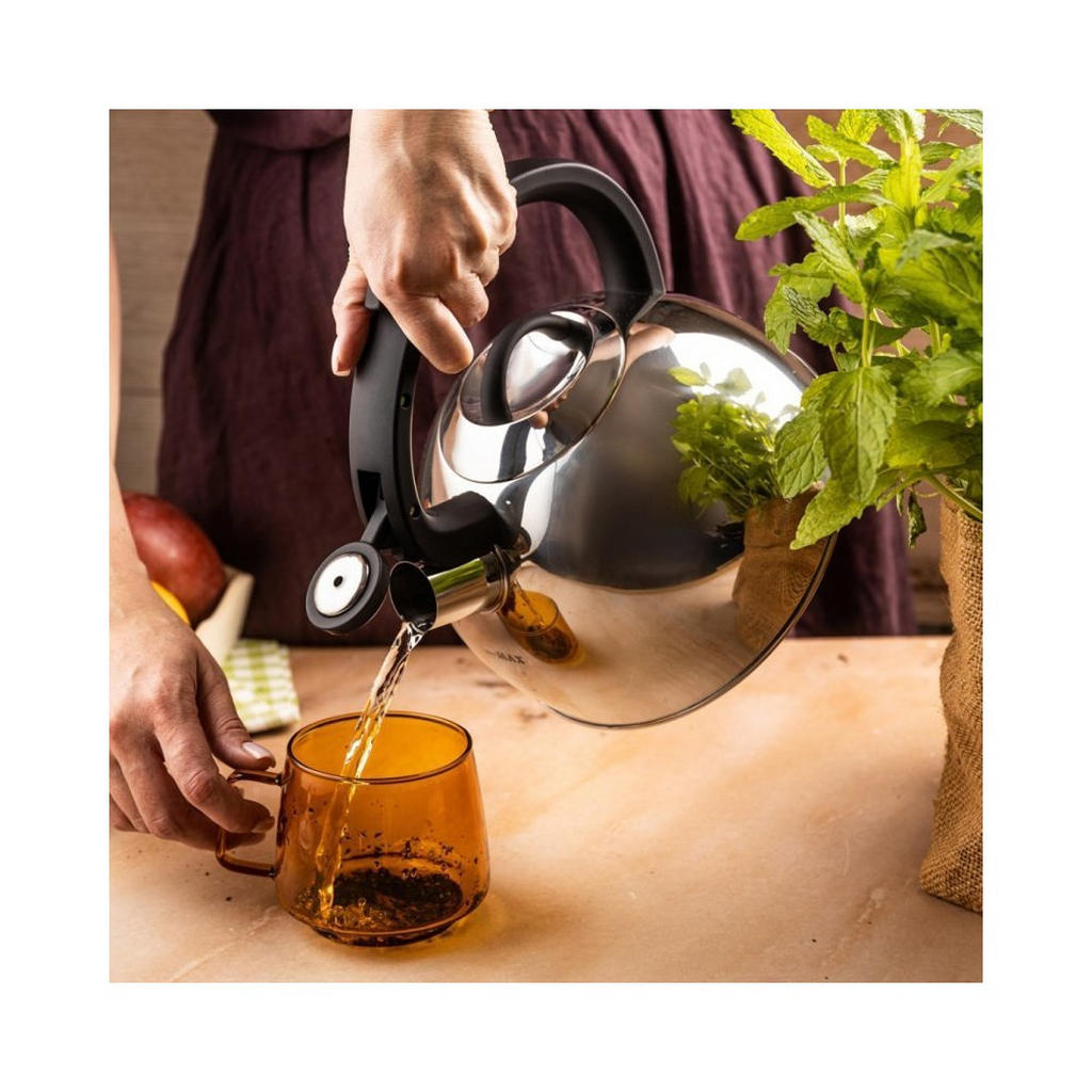 Thumbnail - Klausberg Flötenkessel, Silber, Metall, 23 cm,