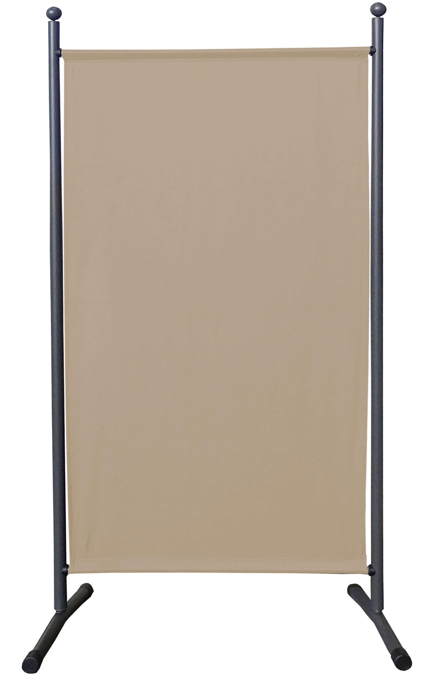 PARAVENT 1-tlg. 180x78 cm Beige - Beige, Metall (78/180cm) - QUICK STAR