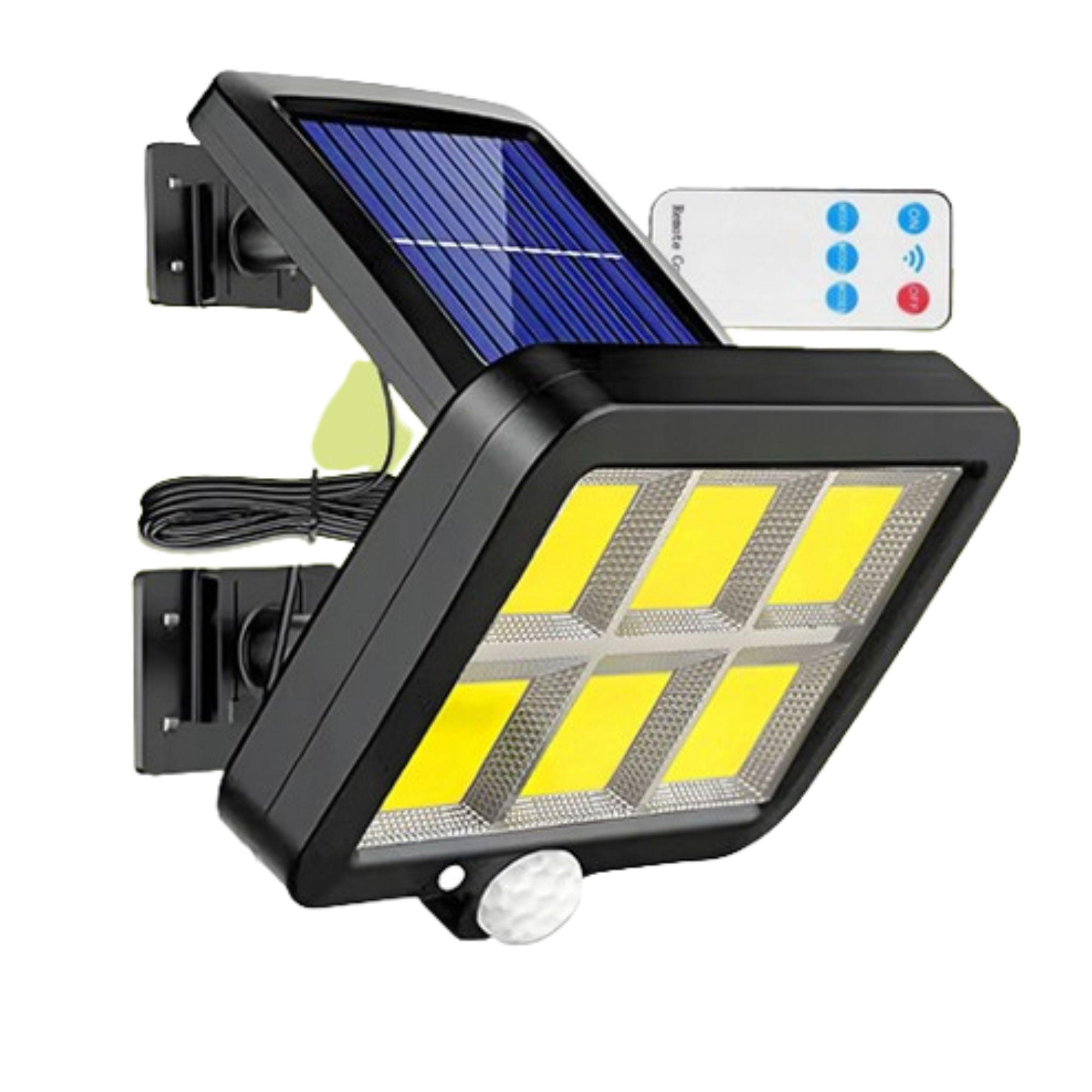 SOLARLAMPE für Außen mit Bewegungsmelder - Schwarz, Kunststoff (5/15/10cm) - KRUMAD