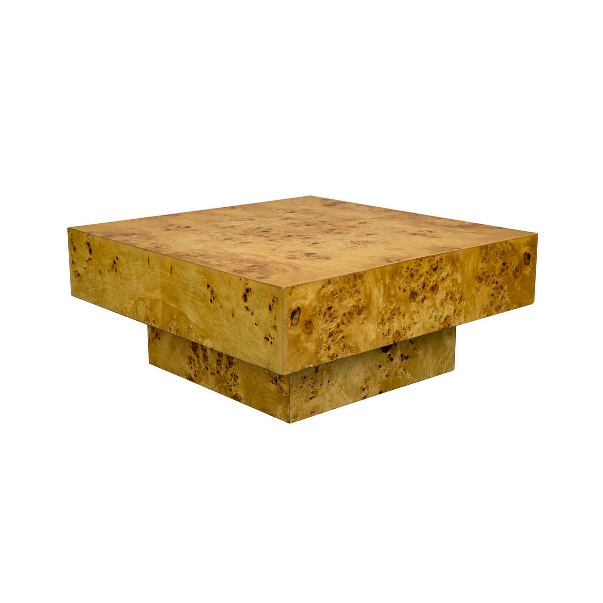 COUCHTISCH Quinn 90x90 cm Natur - Naturfarben, Holz (90/90/39cm) - Dutchbone