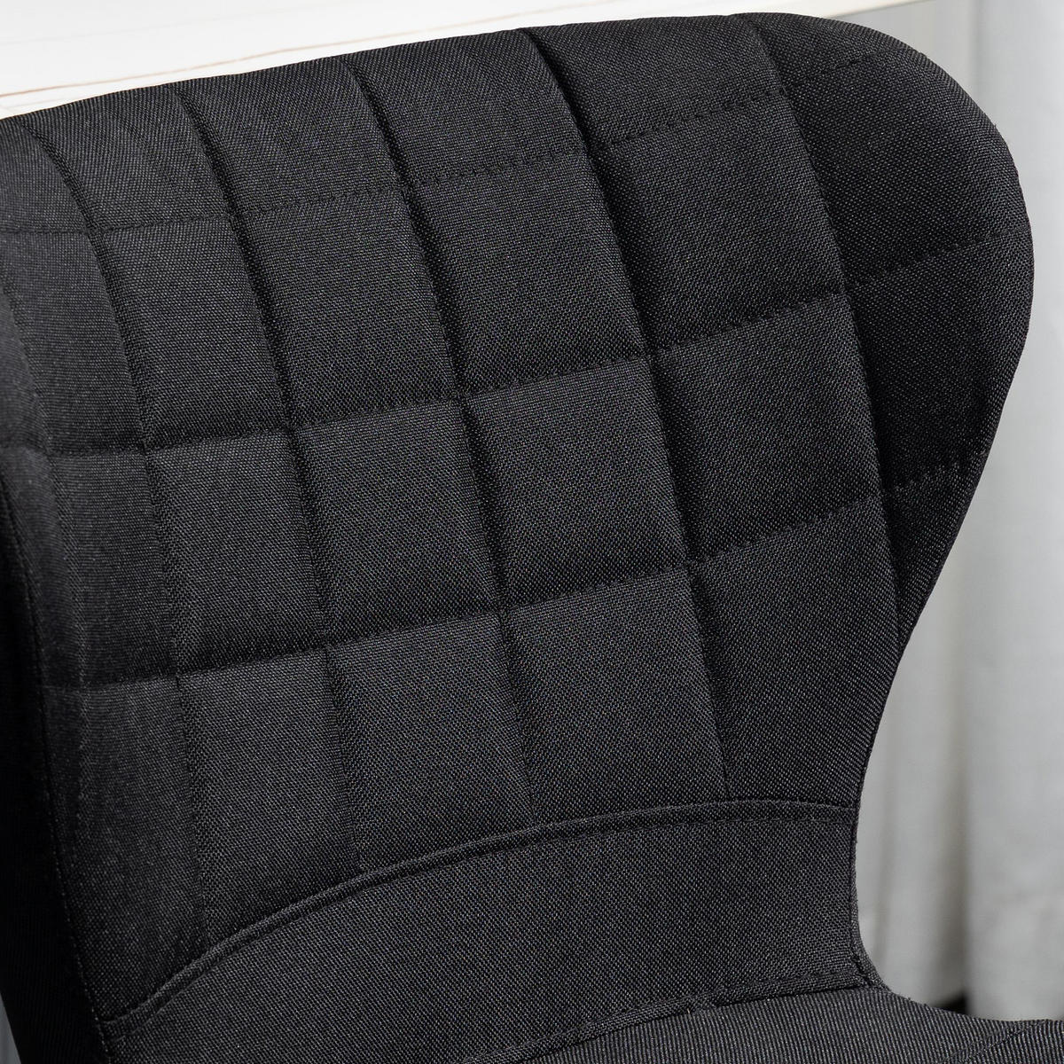 BARHOCKER 2er-Set DE-14689 höhenverstellbar & 360° schwenkbar Schwarz - Schwarz, Metall (51.5/111.5/47cm) - ComfortXL
