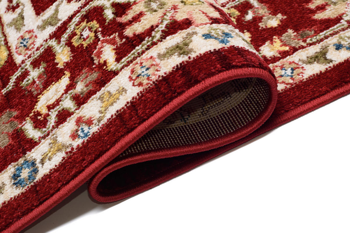 TEPPICH RIVIOLI Rot 160/225 cm - Rot, Textil (160/225cm) - Tapiso