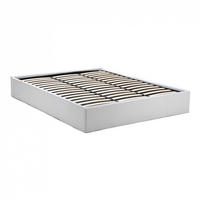 BETT TORINO 160x200 mit Lattenrost - Weiß - Weiß, Holzwerkstoff (160/200cm) - Weber Industries