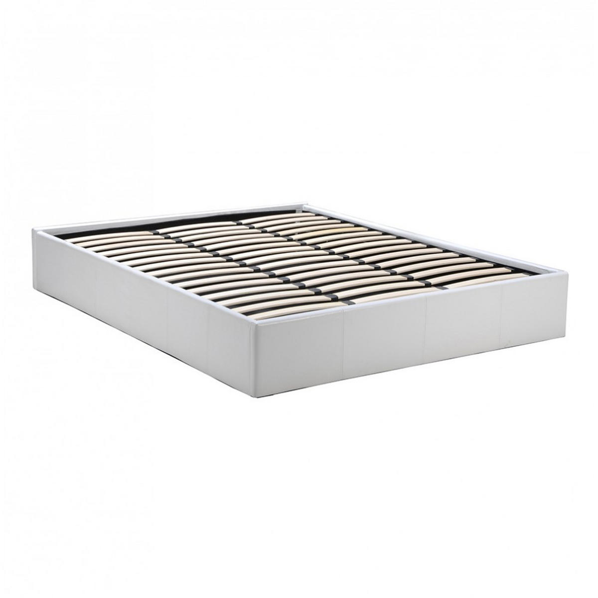 BETT TORINO 160x200 mit Lattenrost - Weiß - Weiß, Holzwerkstoff (160/200cm) - Weber Industries