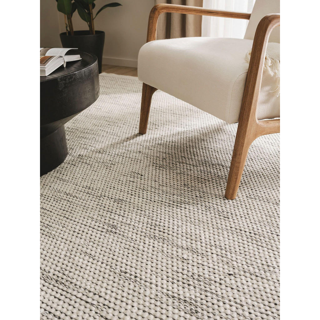 Thumbnail - benuta Pure Wollteppich, Beige, Textil, Beton Optik, Rechteckig, 250x350 cm, Care & Fair, Handmade in India, pflegeleich...