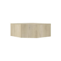 AUFSATZSCHRANK BRISSO BRN4 95/40/95 cm in Eiche Ceremona - Eichefarben, Holzwerkstoff (95/40/95cm) - Deine Möbel 24