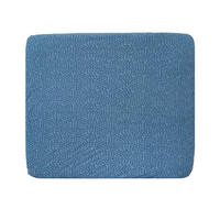 SPANNBEZUG für Wickelauflagen 75 x 85 cm - Blau, Textil (85/75cm) - Roba