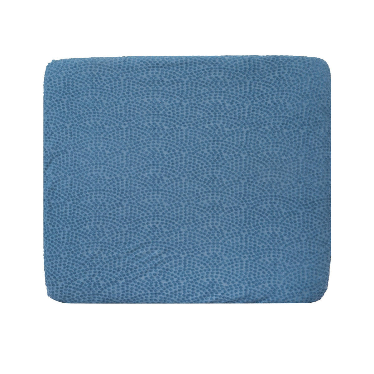 SPANNBEZUG für Wickelauflagen 75 x 85 cm - Blau, Textil (85/75cm) - Roba