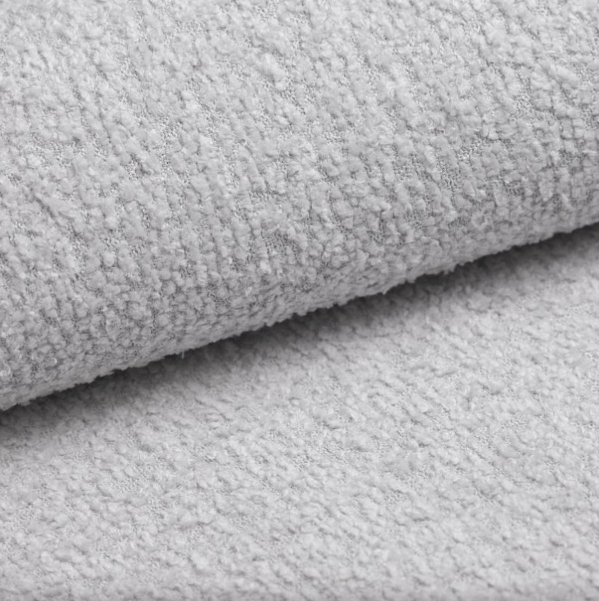 POLSTERBETT Mona SLIM III Polsterbett für Ihr Schlafzimmer aus VELUTTO-Stoff, 140x200 cm Grau - Schwarz/Grau, Holzwerkstoff/Kunststoff (140/200cm) - DomoHome