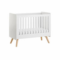 GITTERBETT 60/120 Vintage Weiß - Weiß, Holzwerkstoff (60/120cm) - Petits-meubles