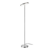 LED STEHLEUCHTE Eros Silber Metall - Silberfarben, Metall (28/28/140cm)