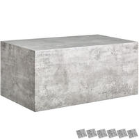 COUCHTISCH Lasley,90 x 50 x 40 cm,Beton Optik - Grau, Holz (50/90/40cm) - tectake