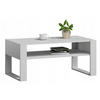 COUCHTISCH KAJA Weiß-Weiß 100/53,6/50 cm - Weiß, Holzwerkstoff (53.6/100/50cm) - Matkam Möbel