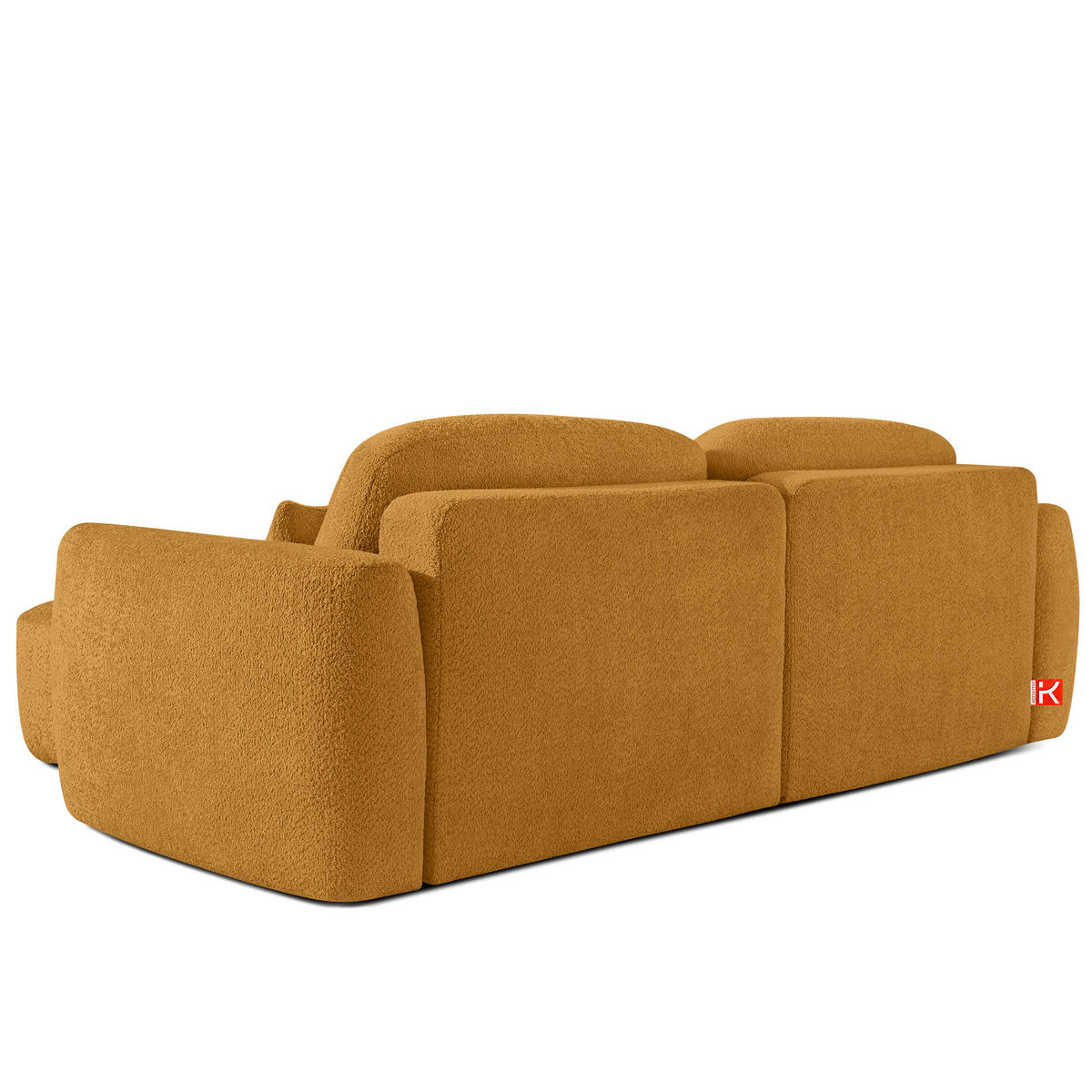 SITZGARNITUR ELOSA - Honig, Holz/Textil (245/85/165cm) - KONSIMO®