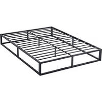 BETTGESTELL Metall Schwarz - Schwarz, Metall (160/200cm) - Habitat Garten