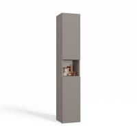 BADEZIMMERSCHRANK: Ton, 31 x 174 x 30 cm - Grau, Holzwerkstoff (30/174/30cm) - 3XE LIVING