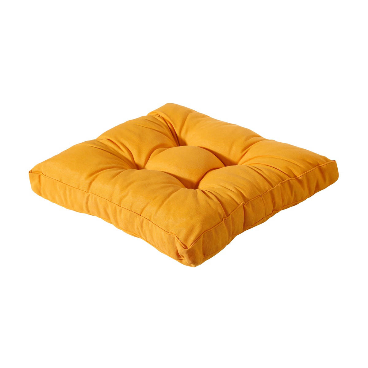 SITZKISSEN Panama 60/60 cm 2er-Set - Gelb, Textil (60/8/60cm) - Madison