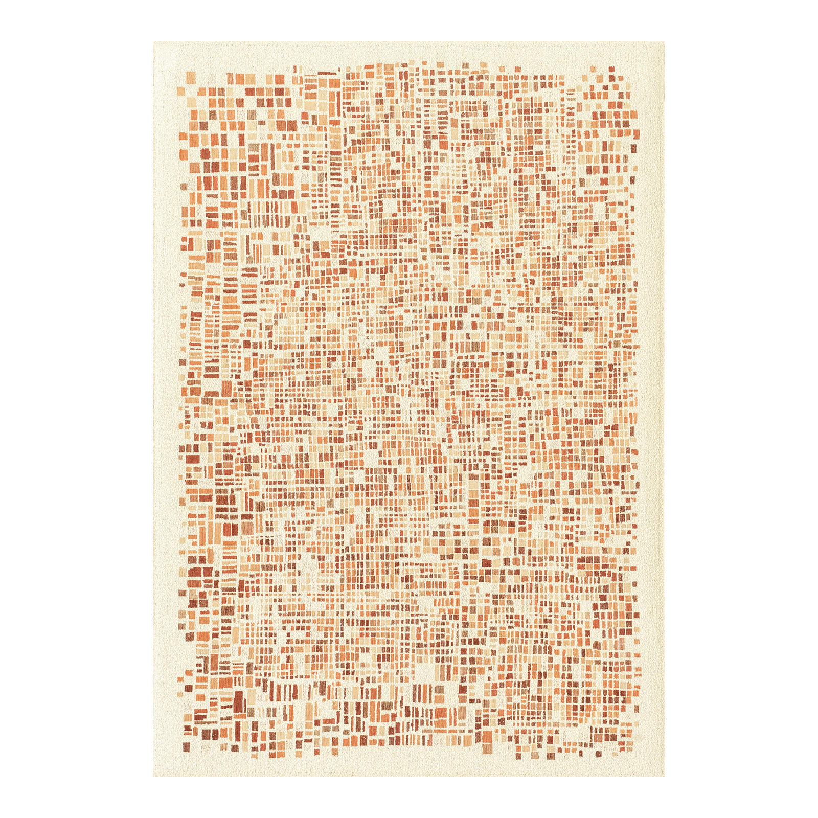 PREPROGA Cubik Pumpkin 240/340 cm - oranžna, umetna masa/tekstil (240/340cm) - Louis De Poortere