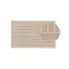 BADEMATTE Jojo Beige 50x80 cm - Beige, Textil (50/80cm) - benuta Nest
