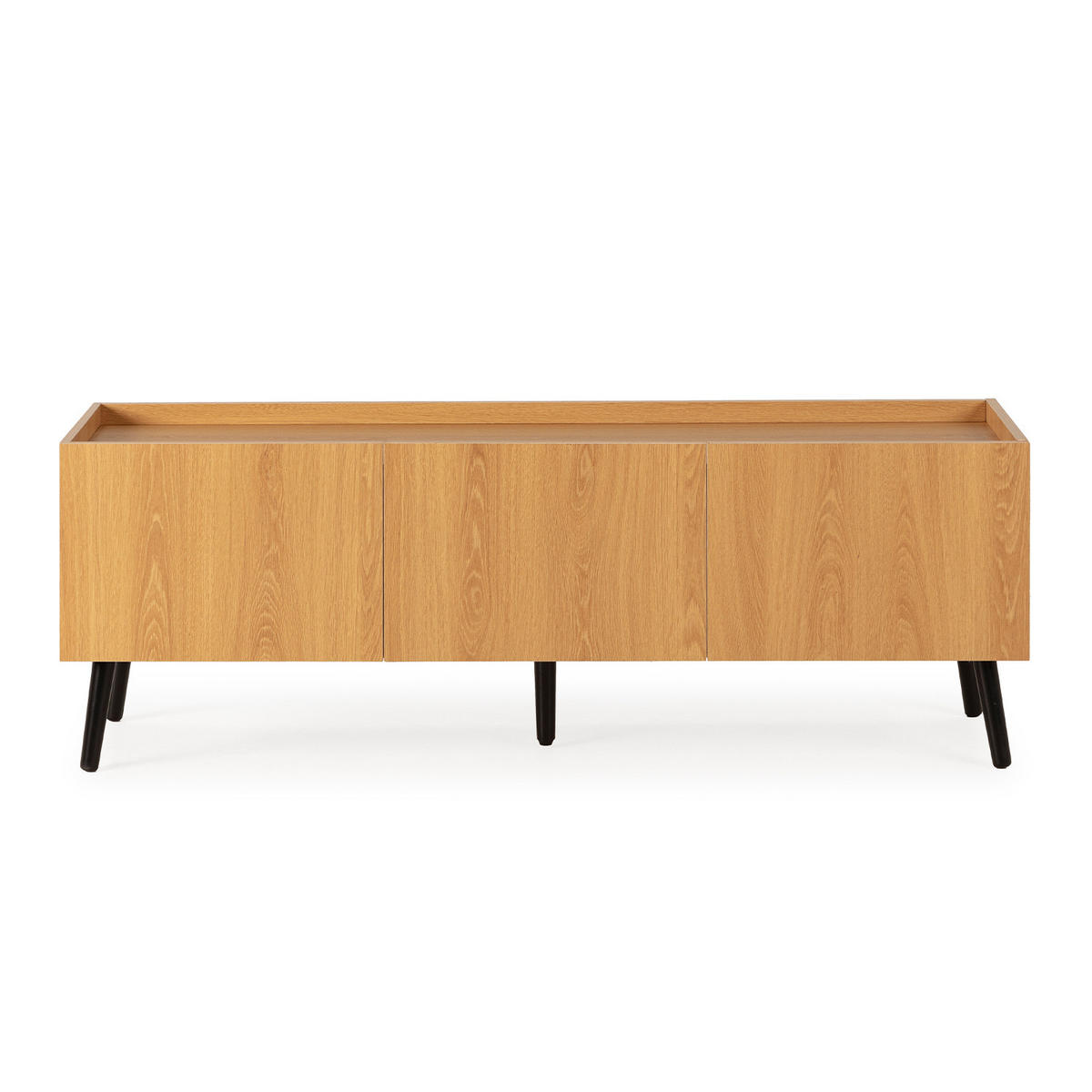TV-ELEMENT Siren 3 türen Eichenfarbe - Honigeiche, Holzwerkstoff (130/45/40cm) - VS Venta-stock