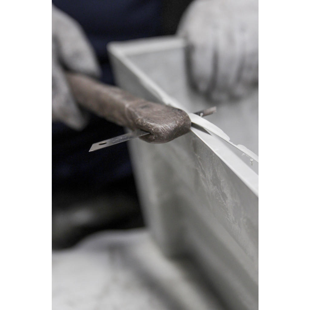 Thumbnail - Ecopots Blumentopfuntersetzer, Taupe, Kunststoff, Beton Optik, Rund, 2.5 cm, Dekoration, Blumen & Zubehör, Übertöpfe